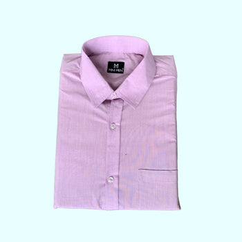 Lilac 100% Cotton Dad n Son Twinning Shirts