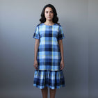 Vintage Navy Blue - Mom Twinning Dress