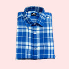 Blue Checks Son Shirt - (Add-on)