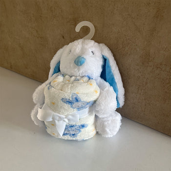 Adorable Bunny Soft Toy and Blanket