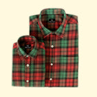 Christmas Checks Dad n Son Twinning Shirts