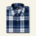 Classic Blue Checks Dad Twinning Shirt