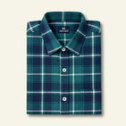 Classic Green Checks Dad n Son Twinning Shirt