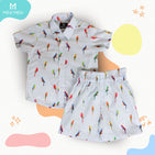 Colorful Birds Co-ord set