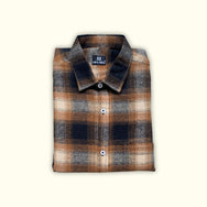 Cowboy Brown Checks Son Shirt - (Add-on)