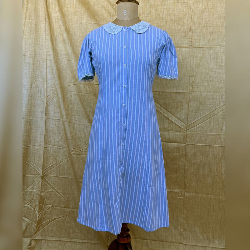 Blue Stripes - Mom Twinning Dress