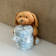 Adorable Doggy Soft Toy and Blanket