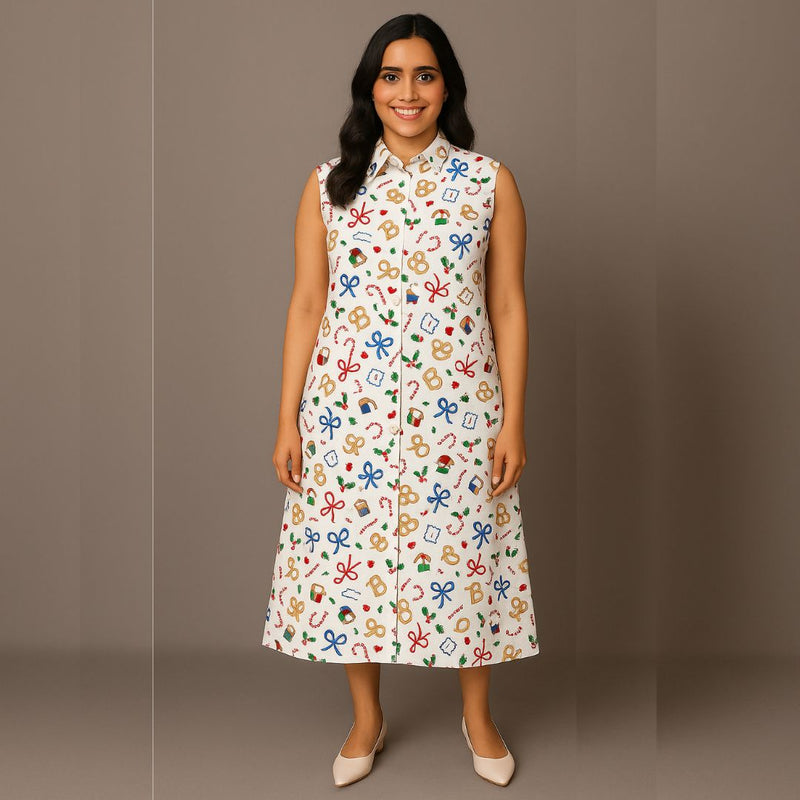 Feliz Navidad - Mom Twinning Dress