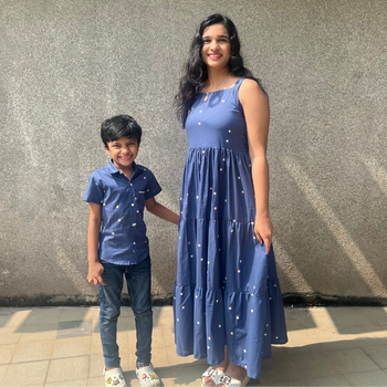 Twinning shirts for mother and son online