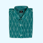 Green Ikat Dad n Son Shirts