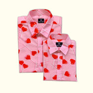 Hearts Dad n Son Twinning Shirts
