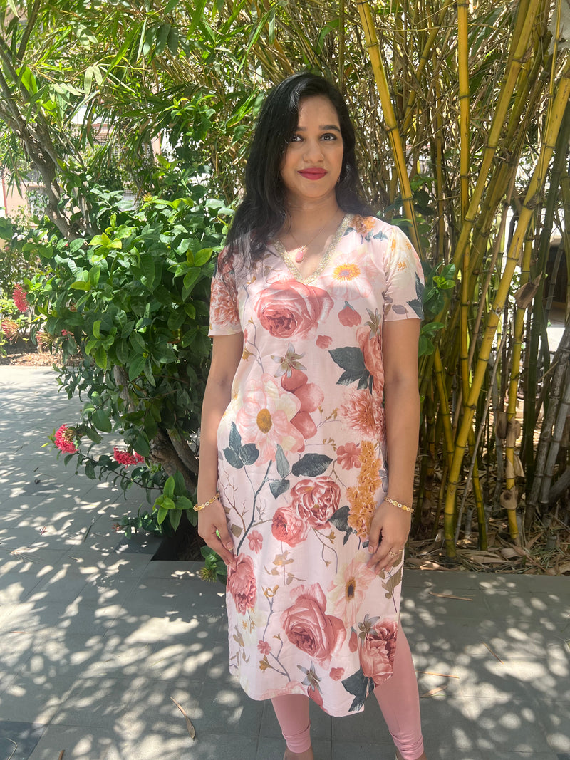 Whimsical Floral - Mom Twinning Dress