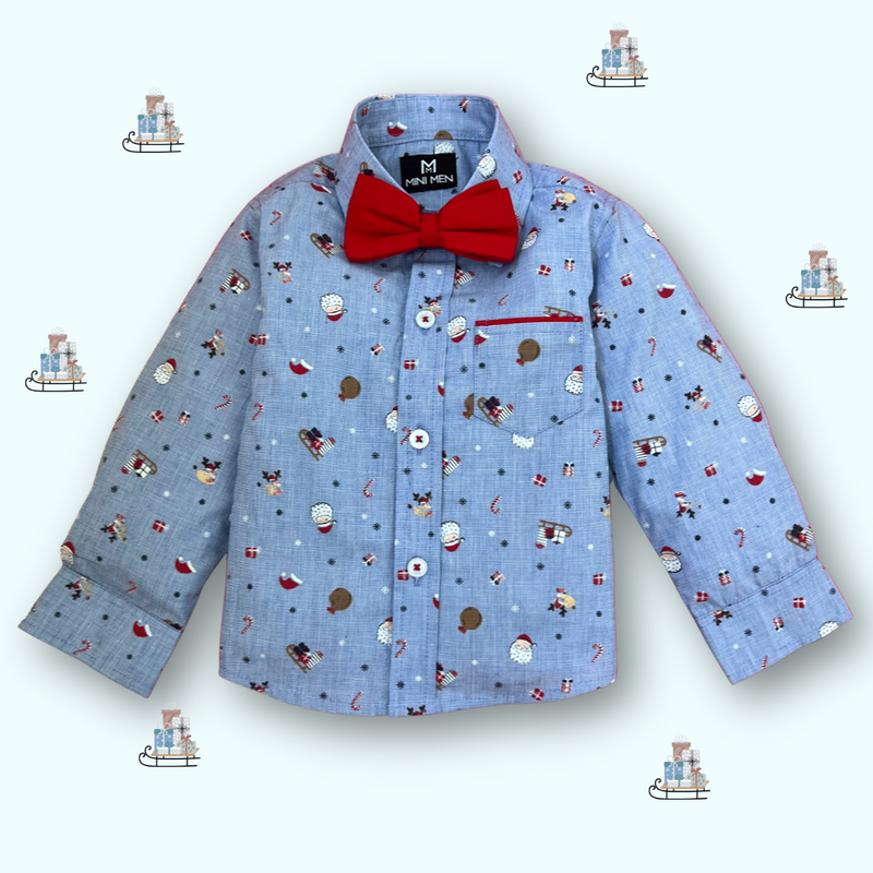 Jingle Bells Bowtie Shirt