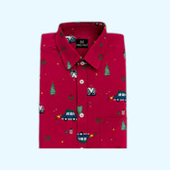 Merry Christmas Printed Kids Shirt