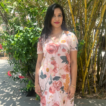 Whimsical Floral Kurta and Shirt - Mom and Son Twinning Combo