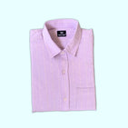 Pastel Purple Stripes Dad Twinning Shirt