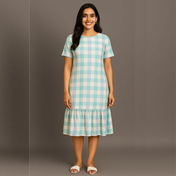 Pastel Green - Mom Twinning Dress