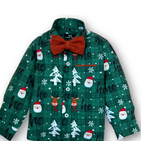 Santa Claus is Coming to Town Dad Twinning Shirt