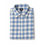 Sky Blue Checks Dad n Son Twinning Shirts