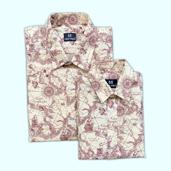 Travel Dad n Son Twinning Shirts