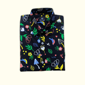 Trippy Flora Dad n Son Twinning Shirts