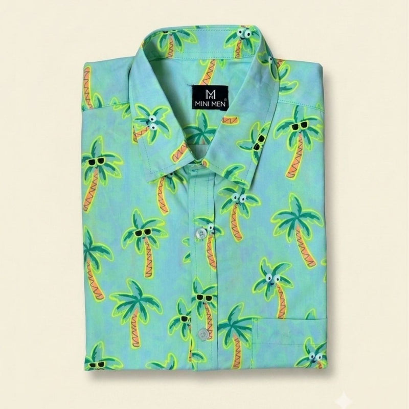 Tropical - Boys' Printed Shirt
