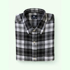 Vintage Grey Checks Dad Twinning Shirt