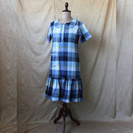Vintage Navy Blue - Mom Twinning Dress