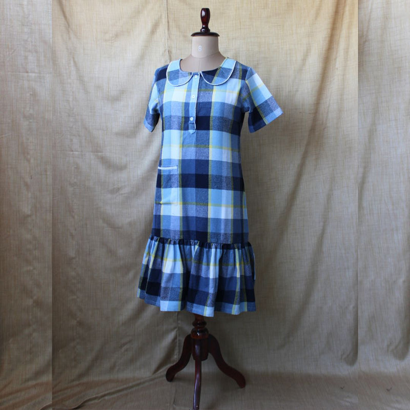 Vintage Navy Blue - Mom Twinning Dress