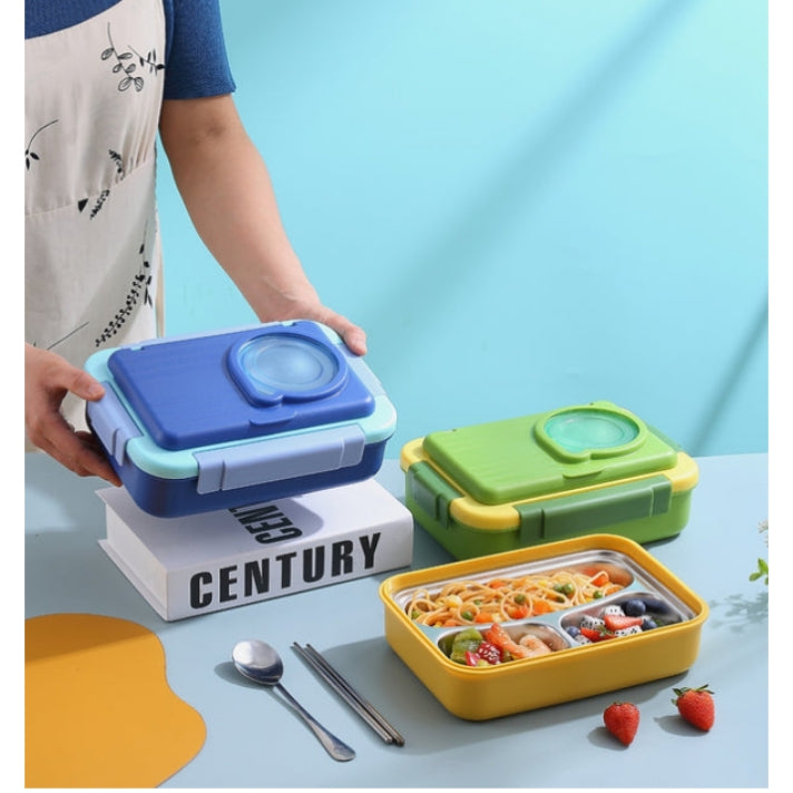 Cherry Berry Steel Lunch Box