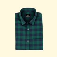 Winter storm Checks Kids Shirt