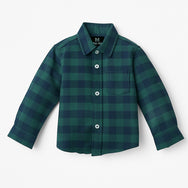 Winter storm Checks Kids Shirt