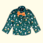 Woodland Creatures Bow Tie Shirt