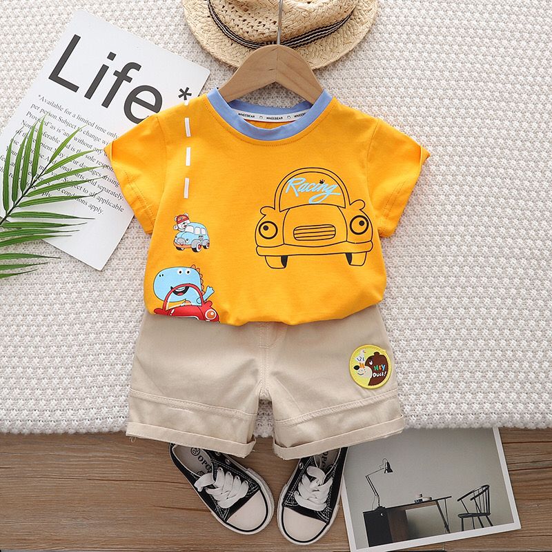 Cars T Shirt Shorts set