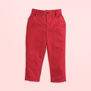 Farm and Red Pant - Pant Shirt Set