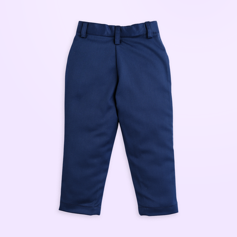 Tamil and Royal Blue Pant - Pant Shirt Set