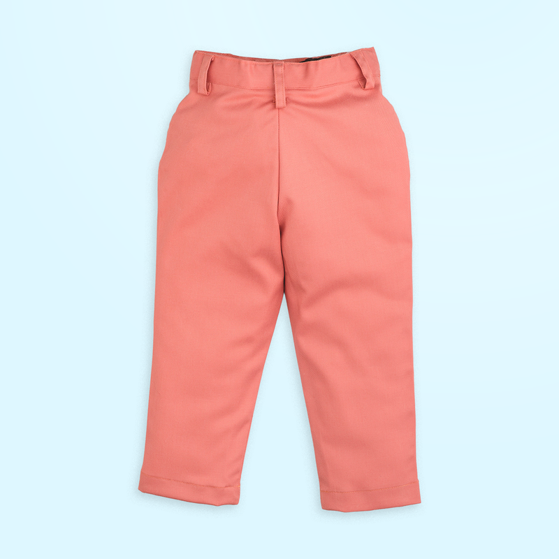 Under the Sea and Peach Pant - Pant Shirt Set