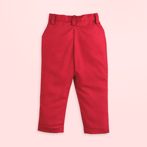 Vroom Vroom - Transportation Car and Red Pant - Pant Shirt Set