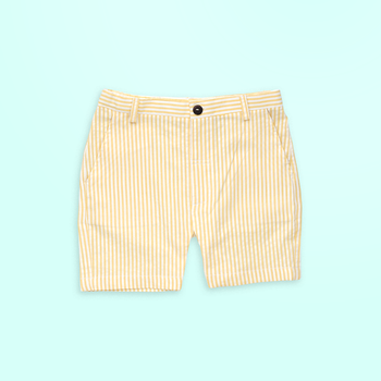 Jungle Safari and Yellow Shorts - Shorts Shirt Set