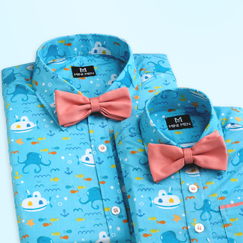 Under the Sea - Dad and Son Twinning Shirts